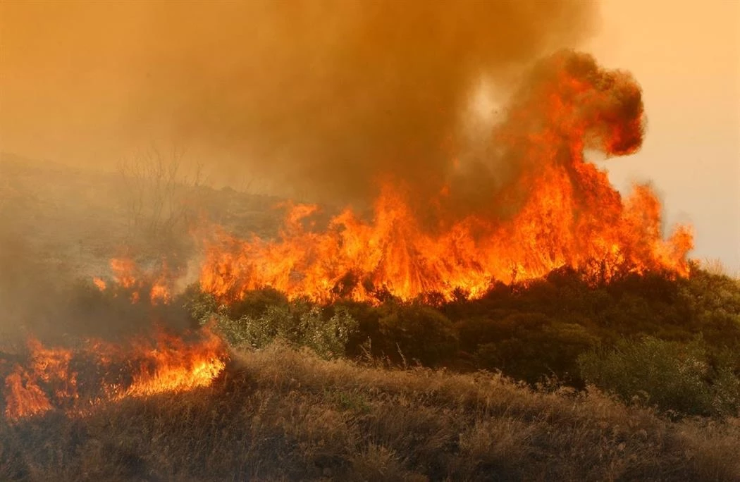 Πολυ υψηλός ο κίνδυνος πυρκαγιάς σήμερα -Σε Βόρειο Αιγαίο, Στερεά Ελλάδα και Πελοπόννησο